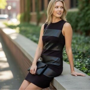 Max Studio Leather Dress for Sale up to 90% Off: Poshmark